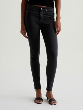 AG Adriano Goldschmied Black Skinny Jeans Size 29R
